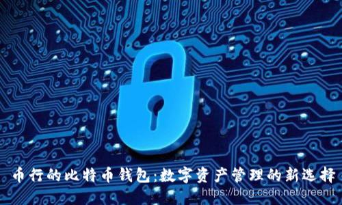 币行的比特币钱包：数字资产管理的新选择