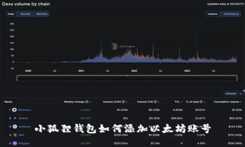 小狐狸钱包如何添加以太坊账号